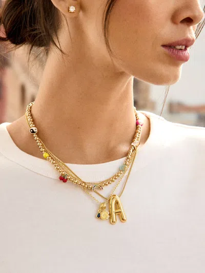 Baublebar Pisa Custom Charm Necklace In Gold