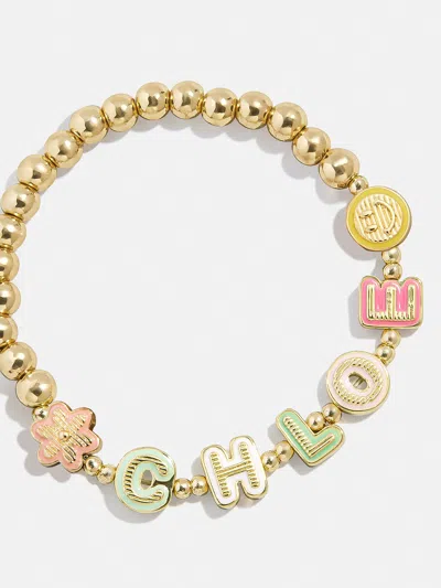 Baublebar Pisa Kids' Custom Bracelet In Gold