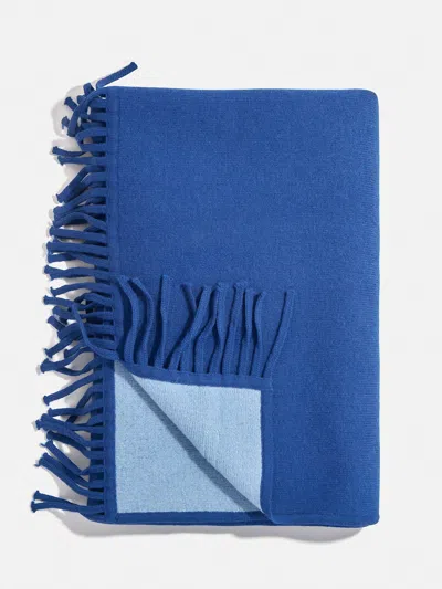 Baublebar Pure Merino Wool Custom Blanket In Blue