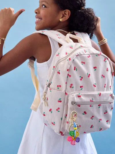 Baublebar Rainbow Bloom Kids' Bag Charm In Multi