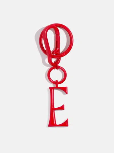 Baublebar Red Initial Enamel Bag Charm In Red