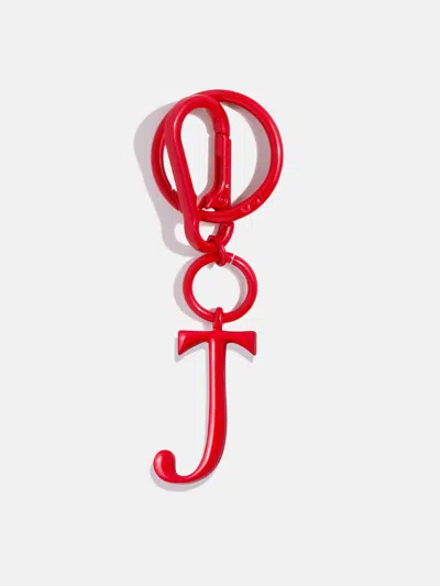 Baublebar Red Initial Enamel Bag Charm In Red