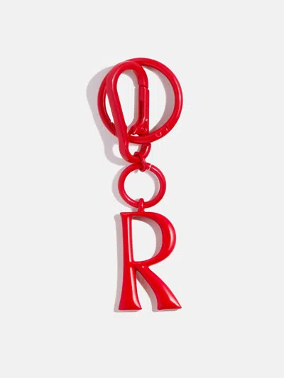 Baublebar Red Initial Enamel Bag Charm In Red