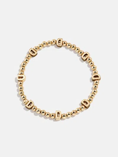 Baublebar Repeating Initial Pisa Bracelet In Gold