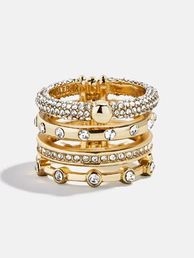 Baublebar Rosaire Stacked Ring In Gold