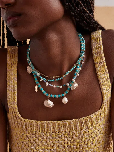 Baublebar Rowan Semi-precious Layered Necklace In Multi