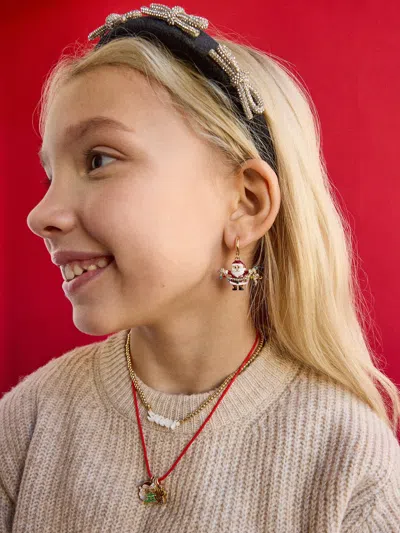 Baublebar Santa Claus Kids' Earrings In Gold