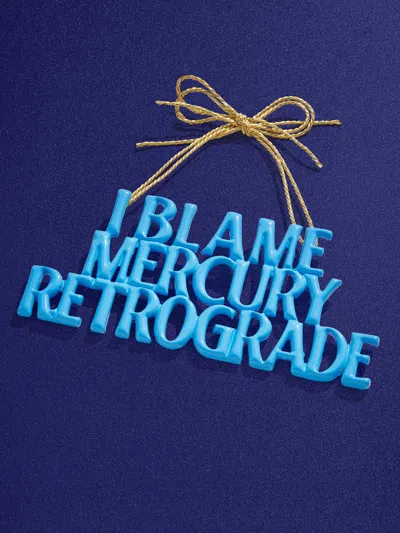 Baublebar Say It All Ornament In Blue