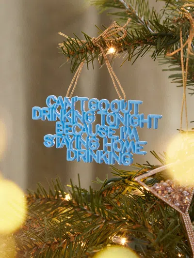 Baublebar Say It All Ornament In Blue