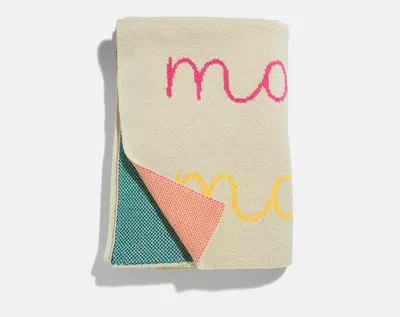 Baublebar Script Ombre Name Custom Blanket In Multi