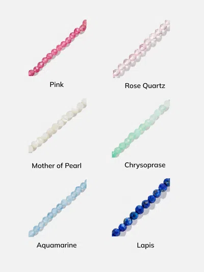 Baublebar Semi-precious Cluster Charm Necklace  Chain In White