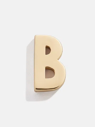 Baublebar Single 14k Solid Gold Initial Earring In Gold