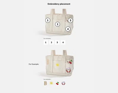 Baublebar Small Custom Icon Tote In Multi