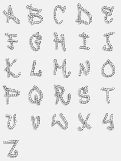 Baublebar Solid Gold & Diamond Initial Earring In Gold