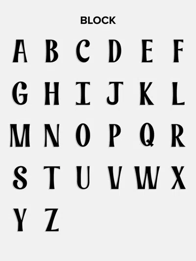 Baublebar Spaced Letter Custom Charm Bracelet In Gold