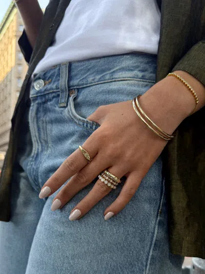 Baublebar Star Power Celestial Ring Set In Gold