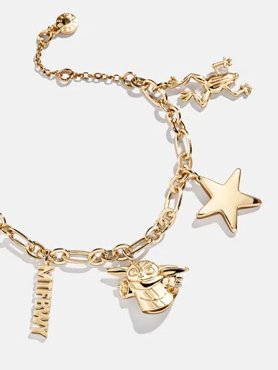 Baublebar Star Wars™ Grogu™ Charm Bracelet In Gold