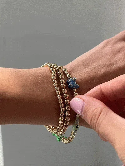 Baublebar Star Wars™ Grogu™ Pisa Charm Bracelet In Gold