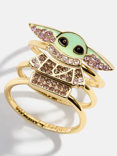 Baublebar Star Wars™ Grogu™ Ring Set In Gold