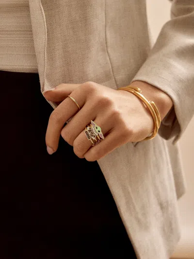 Baublebar Star Wars™ Grogu™ Ring Set In Gold