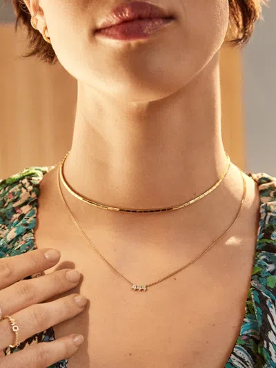 Baublebar Sterling Silver Custom Angel Number Necklace In Metallic