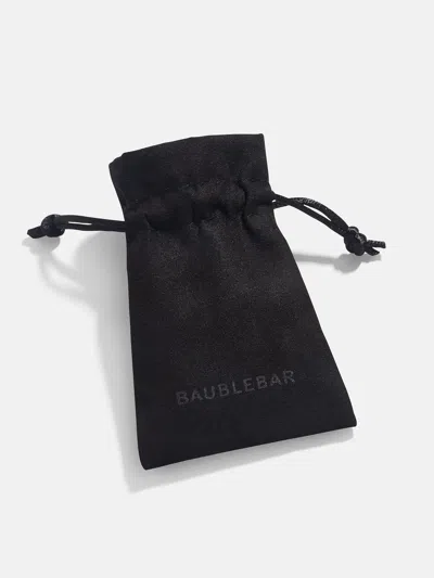 Baublebar Sterling Silver Custom Block Ring In Metallic