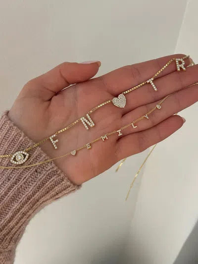 Baublebar Sterling Silver Custom Icon Necklace In Metallic