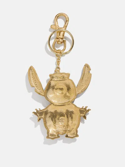 Baublebar Stitch Disney 2d Pumpkin Bag Charm In Gold