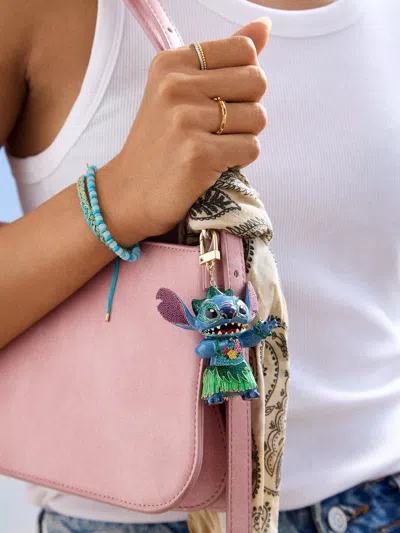 Baublebar Stitch Disney Hula Bag Charm In Gold