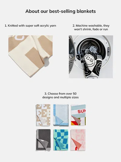 Baublebar Takes A Village Kids' Custom Blanket In Multi