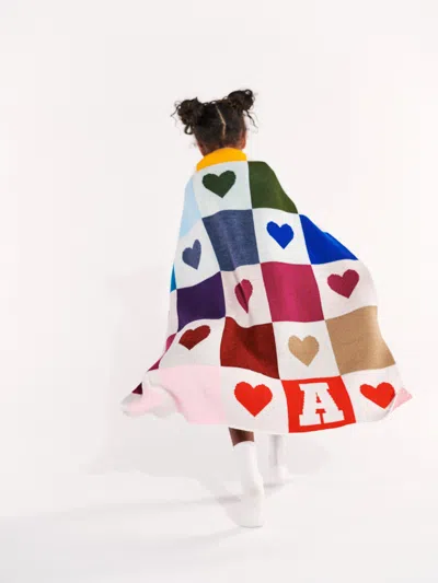 Baublebar Takes A Village Kids' Custom Blanket In Multi