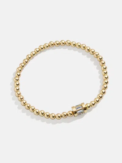 Baublebar Tatum Birthstone Bracelet In Gold