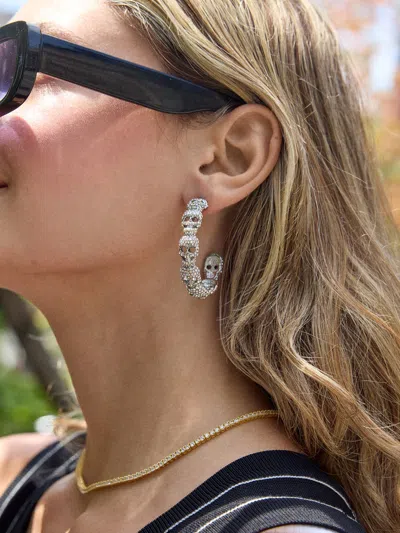 Baublebar To Die For Hoop Earrings In Metallic