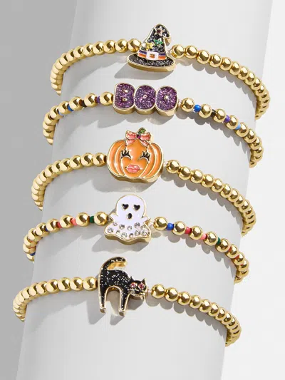 Baublebar Trick-or-treat Kids' Pisa Bracelet Set In Gold