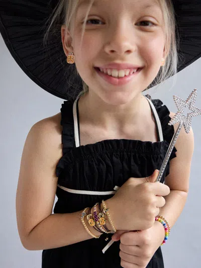 Baublebar Trick-or-treat Kids' Pisa Bracelet Set In Gold