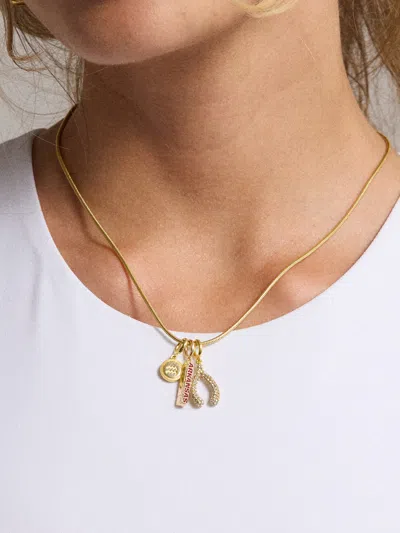 Baublebar University Of Arkansas Cluster Charm In Gold