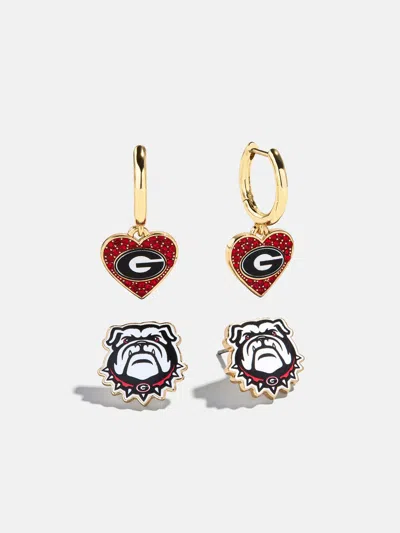 Baublebar University Of Georgia Earring Set In Gold