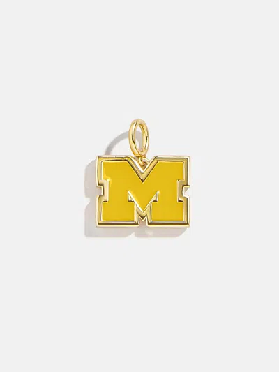 Baublebar University Of Michigan Cluster Charm In Gold