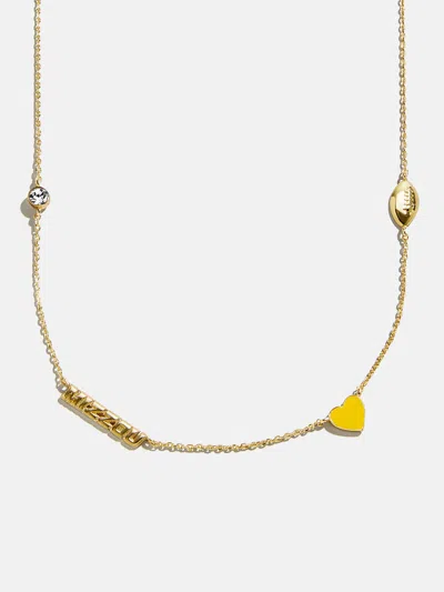 Baublebar University Of Missouri Spaced Charm Necklace In Gold