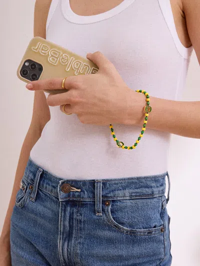 Baublebar University Of Oregon Beaded Phone Charm In Gray