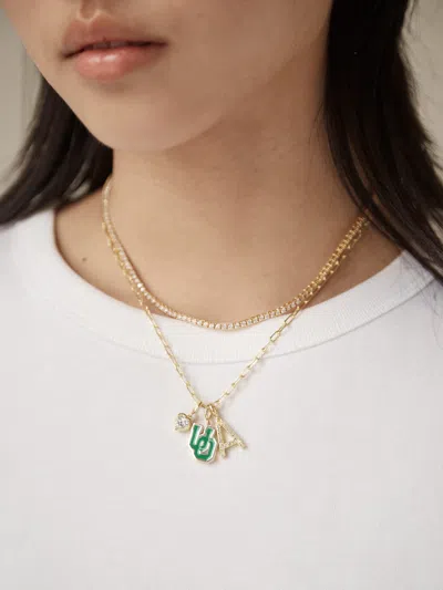 Baublebar University Of Oregon Cluster Charm In Green