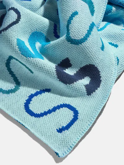 Baublebar Upside Down & All Around Custom Blanket In Blue