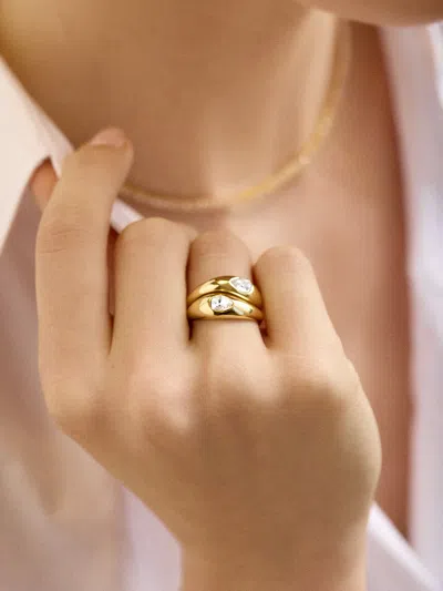 Baublebar Vanessa Ring Set In Gold