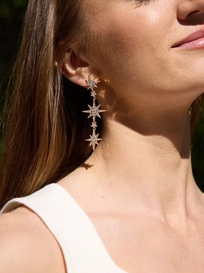 Baublebar Venus Celestial Statement Earrings In Gold