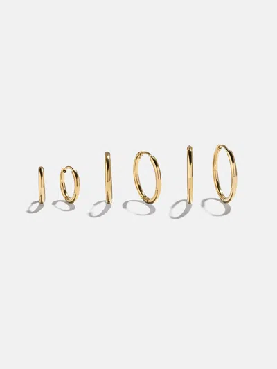 Baublebar Verbena Waterproof Earring Set In Gold