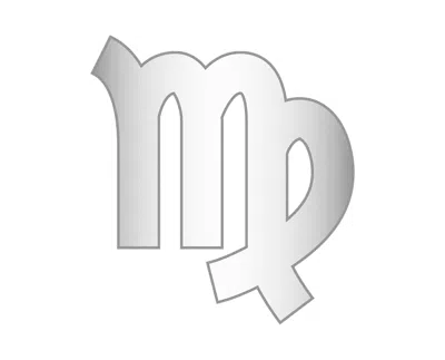 Baublebar Virgo Mini Zodiac Icon In Metallic