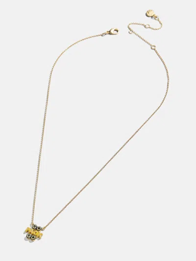 Baublebar Wear By Erin Andrews X  Enamel Slogan Necklace In Multi