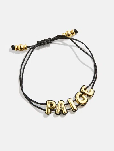 Baublebar Wrapped Up Bubble Waterproof Custom Cord Bracelet In Black