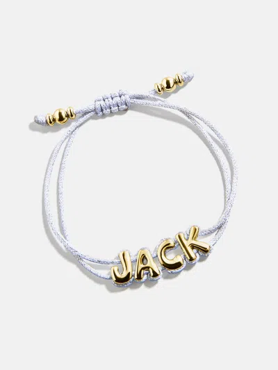 Baublebar Wrapped Up Bubble Waterproof Custom Metallic Cord Bracelet In Gold