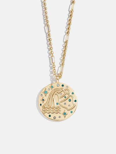 Baublebar Zodiac Pendant Necklace In Gold